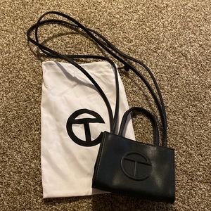 Small Black Telfar Shopping Bag.  Barely used.  Great condition